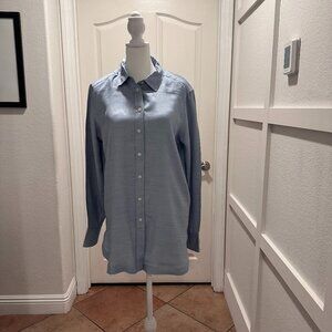 NWT Banana Republic Women's Button Shirt Parker Tunic Fit Size M